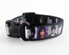 Prince Dog collar Handmade adjustable buckle collar 1" wide or leash - Furrypetbeds
