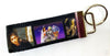 Beetlejuice Key Fob Wristlet Keychain 1 1/4"wide Zipper pull Camera strap - Furrypetbeds