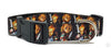 Chucky dog collar handmade adjustable buckle collar 1" or 5/8" wide or leash Petcollarshandmade