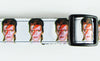 David Bowie dog collar Handmade adjustable buckle collar 1"or 5/8 wide or leash Petcollarshandmade