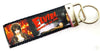 Elvira Key Fob Wristlet Keychain 1 1/4"wide Zipper pull Camera strap - Furrypetbeds