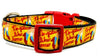 NO PLACE LIKE HOME dog collar handmade adjustable buckle collar 1"wide or leash - Furrypetbeds
