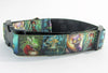 Horror Dark Alice dog collar handmade adjustable buckle 1" or 5/8" wide or leash Petcollarshandmade