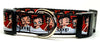 Betty Boop dog collar handmade adjustable buckle collar 1" or 5/8"wide or leash - Furrypetbeds