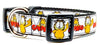 Garfield dog collar handmade adjustable buckle collar 1" wide or leash movie Petcollarshandmade