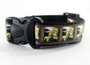 Frankenstein dog collar handmade adjustable buckle collar 1" wide or leash Petcollarshandmade