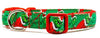 Grinch dog collar handmade adjustable buckle collar 5/8" wide or leash handmade - Furrypetbeds