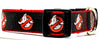 Ghostbusters dog collar handmade adjustable buckle 1" or 5/8" wide or leash Petcollarshandmade