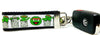 Oscar The Grouch Key Fob Wristlet Keychain 1 1/4"wide Zipper pull Camera strap - Furrypetbeds