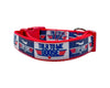 Top Gun GOOSE dog collar adjustable buckle 1" or 5/8" wide or leash Movie Petcollarshandmade