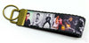 Elvis Key Fob Wristlet Keychain 1"wide Zipper pull Camera strap handmade - Furrypetbeds