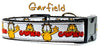 Garfield dog collar handmade adjustable buckle collar 1" wide or leash movie Petcollarshandmade