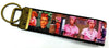 I Love Lucy Key Fob Wristlet Keychain 1"wide Zipper pull Camera strap - Furrypetbeds