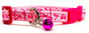 Princess cat or small dog collar 1/2"wide adjustable handmade or leash Petcollarshandmade