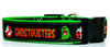 Ghostbusters dog collar handmade adjustable buckle collar 1"or 5/8"wide or leash Petcollarshandmade