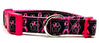 Bark For A Cure dog collar handmade adjustable buckle collar 5/8"wide or leash - Furrypetbeds