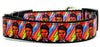 David Bowie dog collar Handmade adjustable buckle 1" or 5/8"wide or leash Rocker Petcollarshandmade