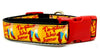 NO PLACE LIKE HOME dog collar handmade adjustable buckle collar 1"wide or leash - Furrypetbeds