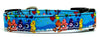 Care Bear dog collar handmade adjustable buckle collar 5/8" wide or leash fabric Petcollarshandmade