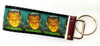 Frankenstein Key Fob Wristlet Keychain 1 1/4"wide Zipper pull Camera strap - Furrypetbeds
