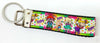Rugrats Key Fob Wristlet Keychain 1"wide Zipper pull Camera strap handmade - Furrypetbeds