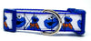 Cookie dog collar handmade adjustable buckle 1" or 5/8" wide or leash Petcollarshandmade