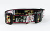 Dirty dancing dog collar Handmade adjustable buckle 1" or 5/8" wide or leash Petcollarshandmade