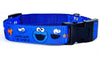Cookie dog collar handmade adjustable buckle 1" or 5/8" wide or leash Petcollarshandmade