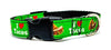 I Love Tacos dog collar handmade adjustable buckle collar 5/8" wide or leash Petcollarshandmade