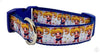 Sailor Moon dog collar, handmade, adjustable, buckle collar,1" wide, leash - Furrypetbeds