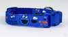 Cookie Dog collar handmade adjustable buckle 5/8"wide or leash fabric Petcollarshandmade