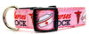 Nurses Rock dog collar handmade adjustable buckle collar 1" wide or leash - Furrypetbeds