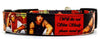 Eminem dog collar Handmade adjustable buckle 1" wide or leash Rap music Petcollarshandmade