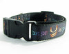 Horror dog collar handmade adjustable buckle collar 1"wide or leash - Furrypetbeds
