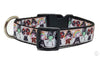 Horror characters dog collar handmade adjustable buckle collar 1"wide leash - Furrypetbeds