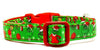 Grinch dog collar handmade adjustable buckle collar 5/8" wide or leash handmade - Furrypetbeds