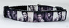 Elvis dog collar handmade adjustable buckle collar 5/8" wide or leash fabric - Furrypetbeds
