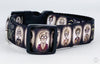 Doctor Who dog collar handmade adjustable buckle collar 1" wide or leash Petcollarshandmade