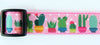 Cactus girl dog collar handmade adjustable buckle collar 1" or 5/8"wide or leash Petcollarshandmade