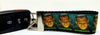 Frankenstein Key Fob Wristlet Keychain 1 1/4"wide Zipper pull Camera strap - Furrypetbeds