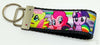My Little Pony Key Fob Wristlet Keychain 1 1/4"wide Zipper pull Camera strap - Furrypetbeds