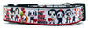 Horror dog collar handmade adjustable buckle collar 1" or 5/8" wide or leash Petcollarshandmade