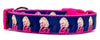 Dolly Parton dog collar handmade adjustable buckle 1" or 5/8" wide or leash Petcollarshandmade