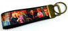 I Love Lucy Key Fob Wristlet Keychain 1"wide Zipper pull Camera strap - Furrypetbeds