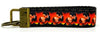 Gone With The Wind Key Fob Wristlet Keychain 1"wide Zipper pull Camera strap - Furrypetbeds