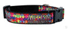 Autism dog collar handmade 12.00 all sizes adjustable buckle collar 1 wide leash - Furrypetbeds