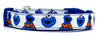 Cookie dog collar handmade adjustable buckle collar 5/8" wide or leash Petcollarshandmade