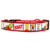 Bart/Simpsons dog collar handmade adjustable buckle 1"or 5/8" wide or leash Petcollarshandmade