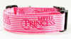 Princess Dog collar handmade adjustable buckle collar 1" wide or leash Pink $12 - Furrypetbeds
