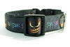 Horror dog collar handmade adjustable buckle collar 1"wide or leash - Furrypetbeds